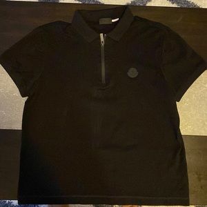 Moncler Black Polo